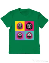 Tricou personalizat copil Four Guard Verde mediu