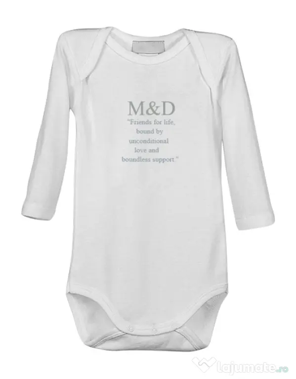 Baby body M&D 19 Alb