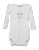 Baby body M&D 19 Alb