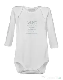 Baby body M&D 19 Alb