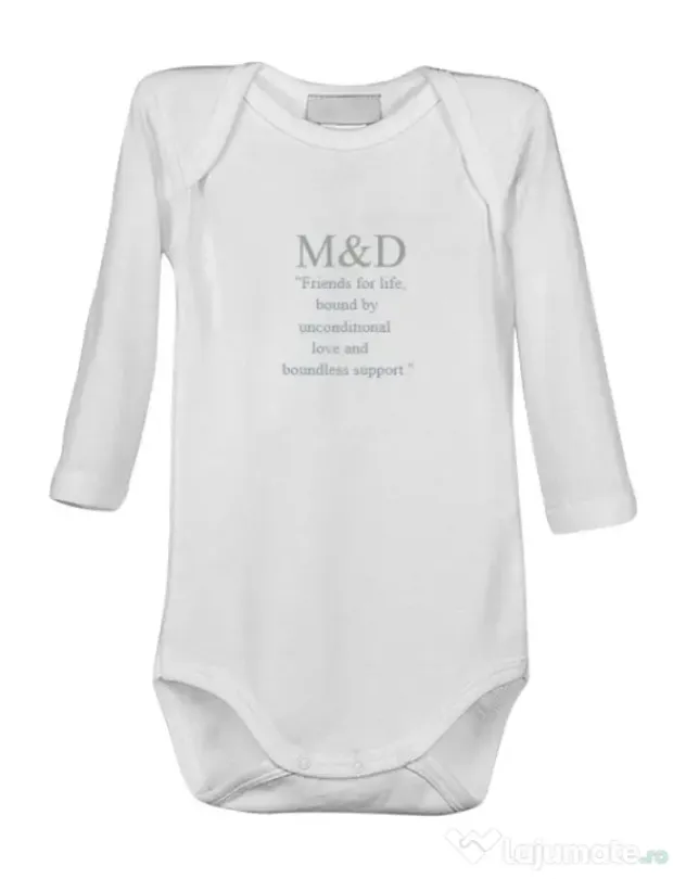 Baby body M&D 19 Alb