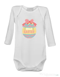 Baby body HELLO EASTER Alb