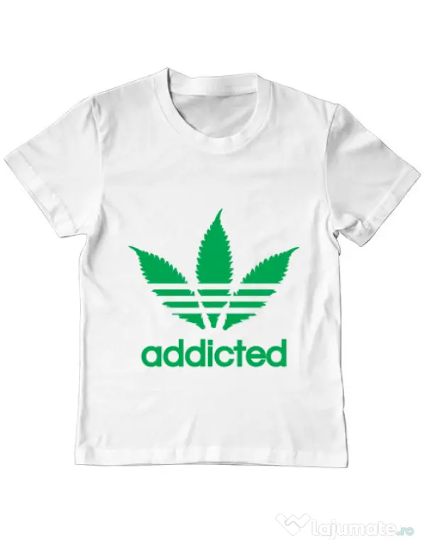Tricou ADLER copil Addicted Alb