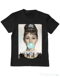 Tricou ADLER copil Audrey Negru