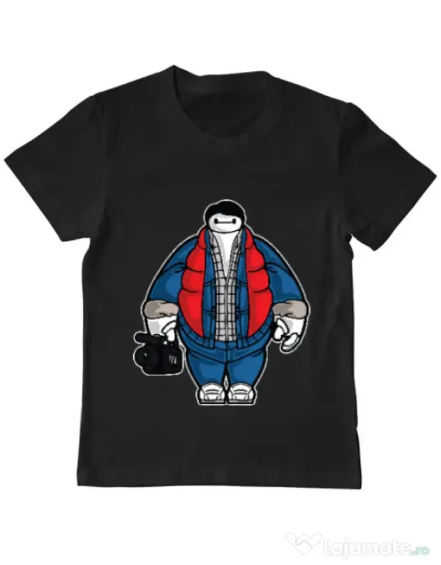 Tricou ADLER copil Baymarty Negru