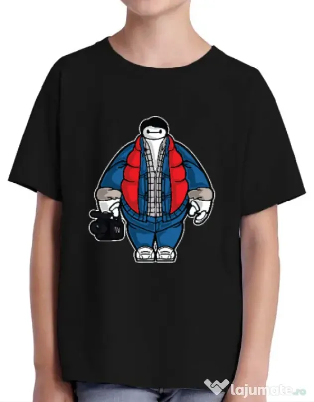 Tricou ADLER copil Baymarty Negru