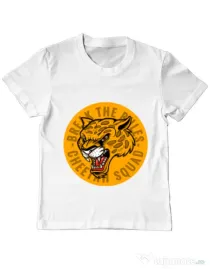 Tricou ADLER copil Break the rules Alb