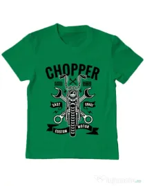 Tricou ADLER copil Chopper Verde mediu