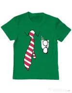 Tricou ADLER copil Cool nerd Verde mediu