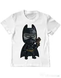 Tricou ADLER copil Darkest Night Alb