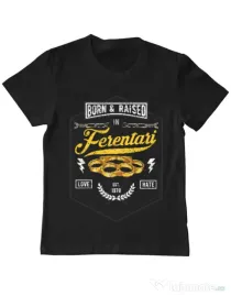 Tricou ADLER copil Ferentari Negru