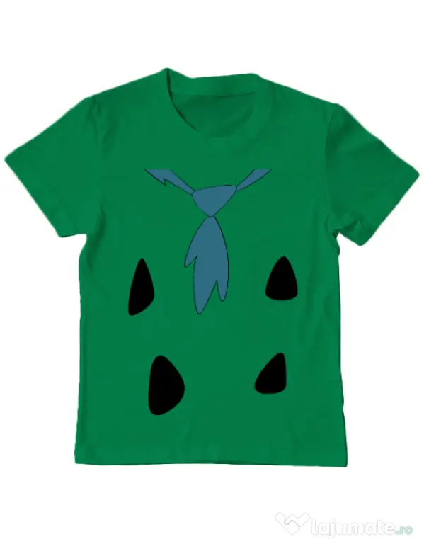Tricou ADLER copil Flinstone costume Verde mediu