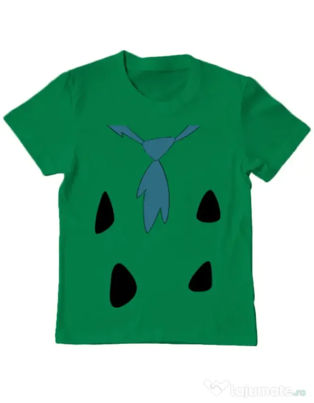 Tricou ADLER copil Flinstone costume Verde mediu