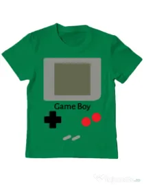 Tricou ADLER copil Game boy Verde mediu