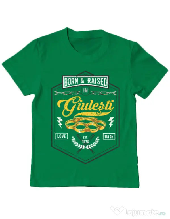 Tricou ADLER copil Giulesti Verde mediu