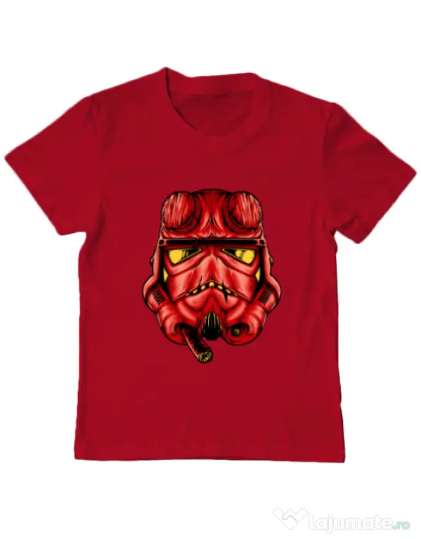 Tricou ADLER copil Helltrooperboy Rosu