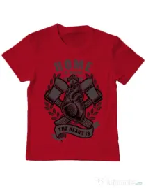 Tricou ADLER copil Home Is Where Rosu
