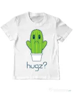 Tricou ADLER copil Hugz Alb