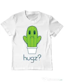 Tricou ADLER copil Hugz Alb