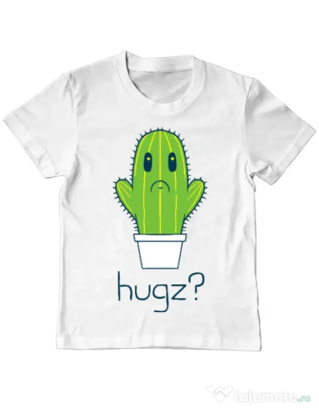 Tricou ADLER copil Hugz Alb