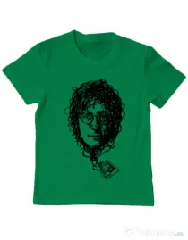 Tricou ADLER copil Imagine Cassette Verde mediu