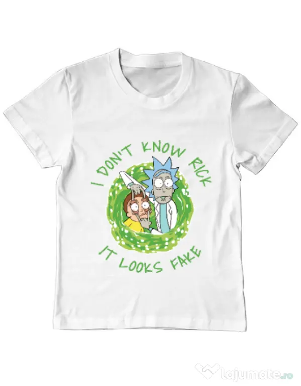Tricou ADLER copil It looks fake Alb