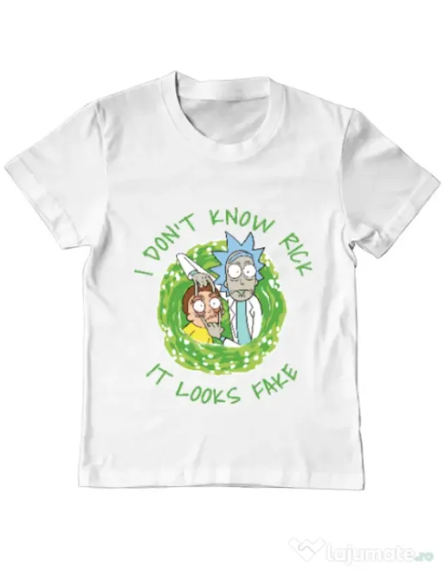 Tricou ADLER copil It looks fake Alb