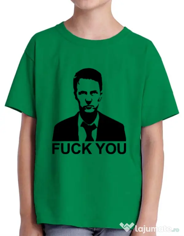Tricou ADLER copil Jack FY Verde mediu