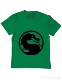 Tricou ADLER copil Kombat time Verde mediu