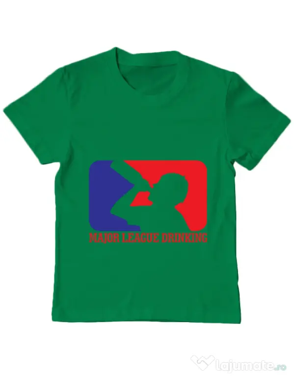 Tricou ADLER copil Major league Verde mediu