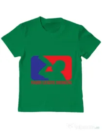 Tricou ADLER copil Major league Verde mediu