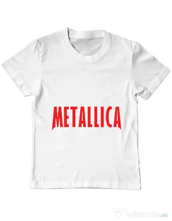 Tricou ADLER copil Metallica 2 Alb