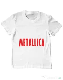 Tricou ADLER copil Metallica 2 Alb