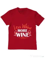 Tricou ADLER copil More wine Rosu