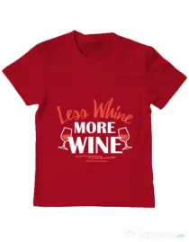 Tricou ADLER copil More wine Rosu