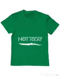 Tricou ADLER copil Not today Verde mediu
