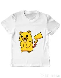 Tricou ADLER copil Pika Pika Alb