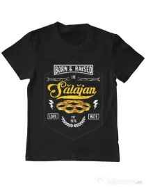 Tricou ADLER copil Salajan Negru