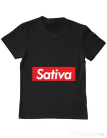 Tricou ADLER copil Sativa Negru