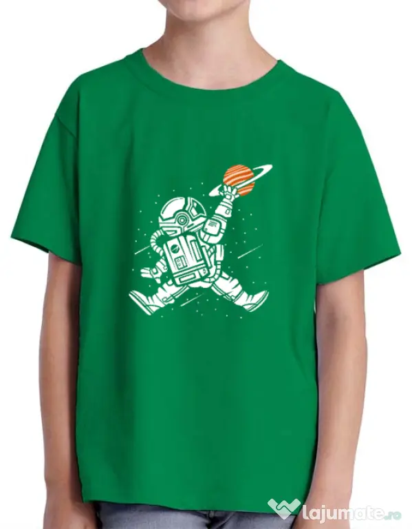Tricou ADLER copil Space Jump Verde mediu