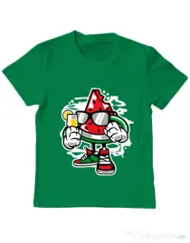 Tricou ADLER copil Stay Fresh Verde mediu