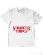Tricou ADLER copil Stranger things Alb