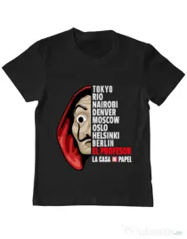 Tricou ADLER copil The team Negru