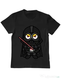 Tricou ADLER copil Vader minion Negru