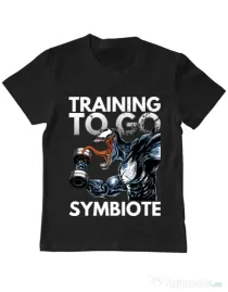 Tricou ADLER copil Venom training Negru