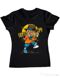 Tricou ADLER dama The nightmare Negru