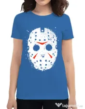 Tricou ADLER dama Jason Mask Albastru azuriu 