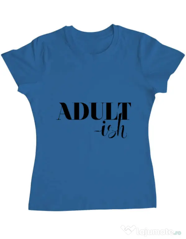 Tricou ADLER dama Adultish Albastru azuriu