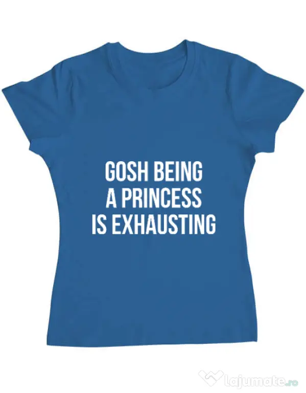 Tricou ADLER dama Princess Albastru azuriu