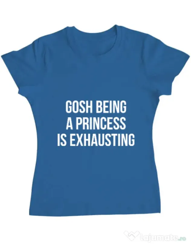 Tricou ADLER dama Princess Albastru azuriu